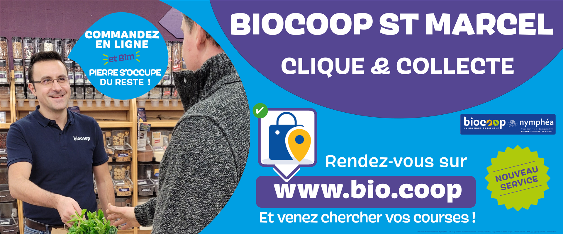 Clique & Collecte : commandez en ligne !