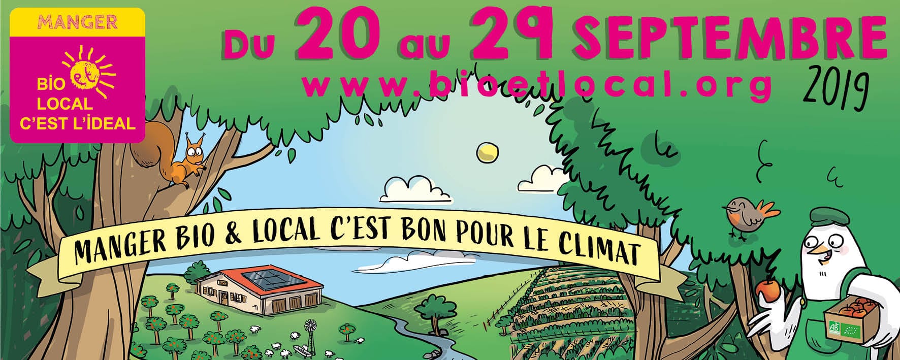 Manger Bio et Local , c'est l'idéal...... et c'est bon pour le climat ! Manger Bio et Local , c'est l'idéal...... et c'est bon pour le climat !